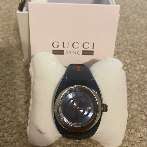 💰SOLD💰 Authentic Men’s Gucci Watch - Picture 1 of 4